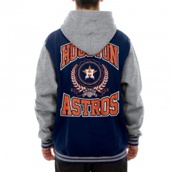 Throwback Prep Houston Astros Navy Hoodie Jacket Throwback Prep Houston Astros Navy Hoodie Jacket