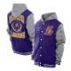 Throwback Prep LA Lakers Purple Hoodie Jacket Throwback Prep LA Lakers Purple Hoodie Jacket