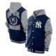 Throwback Prep NY Yankees Navy Hoodie Jacket Throwback Prep NY Yankees Navy Hoodie Jacket