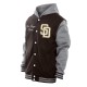 Throwback Prep San Diego Padres Brown Hoodie Jacket