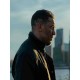 Tom Hardy MobLand 2025 Harry Da Souza Black Leather Bomber Jacket