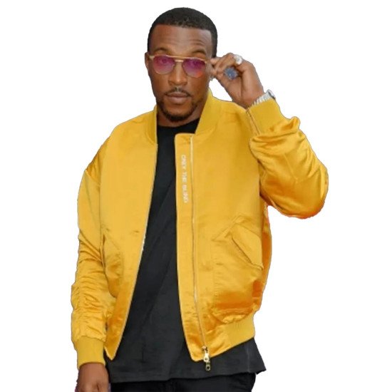 Top Boy S03 Ashley Walters Yellow Bomber Jacket