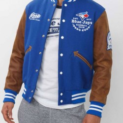 Toronto Blue Jays Wool Varsity Jacket