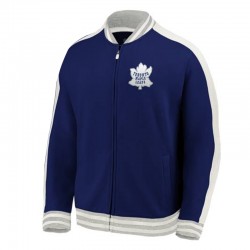 Toronto Maple Leafs Blue Track Jacket