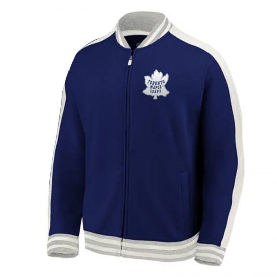 Toronto Maple Leafs Blue Track Jacket Toronto Maple Leafs Blue Track Jacket