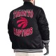 Toronto Raptors Adaptive Bold Logo Varsity Satin Jacket