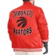 Toronto Raptors Adaptive Bold Logo Varsity Satin Jacket