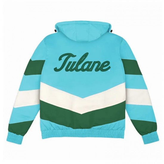 Tulane Green Wave Gamebreaker Hooded Jacket Tulane Green Wave Gamebreaker Hooded Jacket