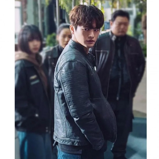 Twelve Seo In-Guk Leather Jacket Twelve Seo In-Guk Leather Jacket