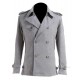 Twilight Edward Cullen Grey Peacoat Twilight Edward Cullen Grey Peacoat