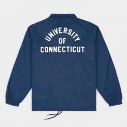 Uconn Huskies 1970’s Logo Coaches Jacket