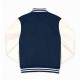Uconn Huskies Navy and Off White Varsity Jacket