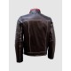 Unique Bi-Color White Stitched Moto Leather Jacket for Men Unique Bi-Color White Stitched Moto Leather Jacket for Men