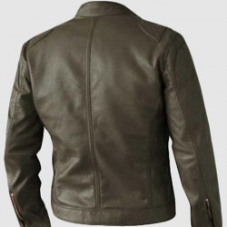 Unique Elegant Brown Leather Jacket Unique Elegant Brown Leather Jacket