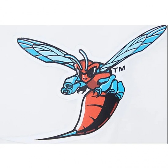 University Delaware State White Satin Jacket University Delaware State White Satin Jacket