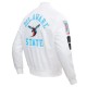 University Delaware State White Satin Jacket University Delaware State White Satin Jacket