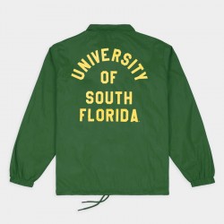 USF Bulls Vintage Golden Brahman Coaches Jacket