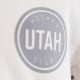 Utah Hockey Club White Striped Fleece Jacket