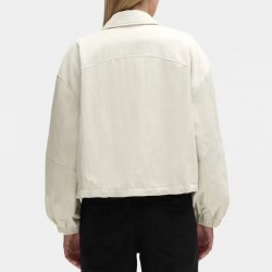 Utah Mammoth Heathered Bone Coach’s Jacket
