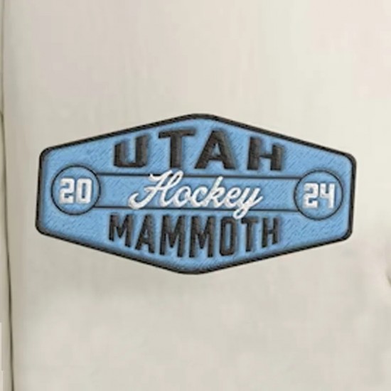 Utah Mammoth Heathered Bone Coach’s Jacket