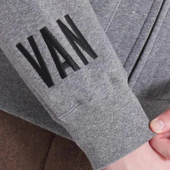 Vancouver Canucks Dark Heather Gray Striped Fleece Jacket Vancouver Canucks Dark Heather Gray Striped Fleece Jacket