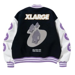 Vandy The Pink X Xlarge Wool Varsity Jacket Vandy The Pink X Xlarge Wool Varsity Jacket