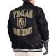 Vegas Golden Knights Adaptive Bold Logo Varsity Satin Jacket