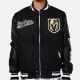 Vegas Golden Knights Black Letterman Jacket Vegas Golden Knights Black Letterman Jacket