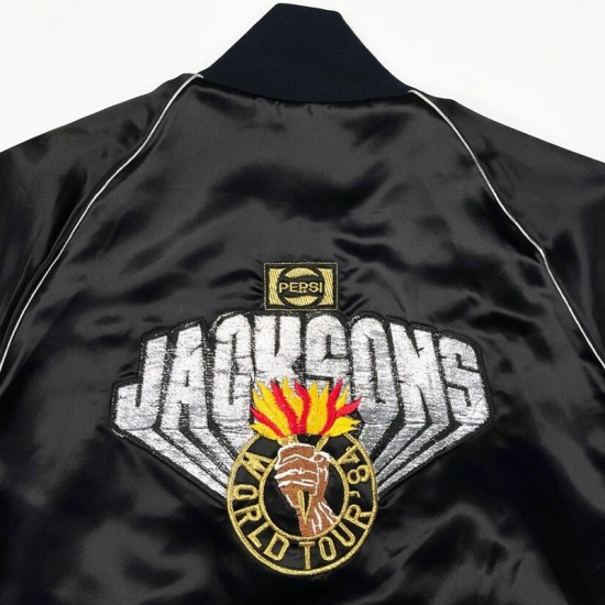 Victory Tour 5 1984 Michael Jackson Bomber Jacket