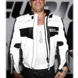 Vin Diesel Fast And Furious 7 Premiere Leather Jacket  Vin Diesel Fast And Furious 7 Premiere Leather Jacket