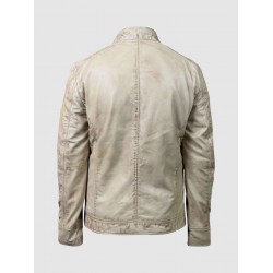 Vintage Off-White Waxed Jacket