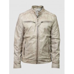 Vintage Off-White Waxed Jacket