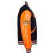 Virginia State University Black and Orange Varsity Jacket Virginia State University Black and Orange Varsity Jacket
