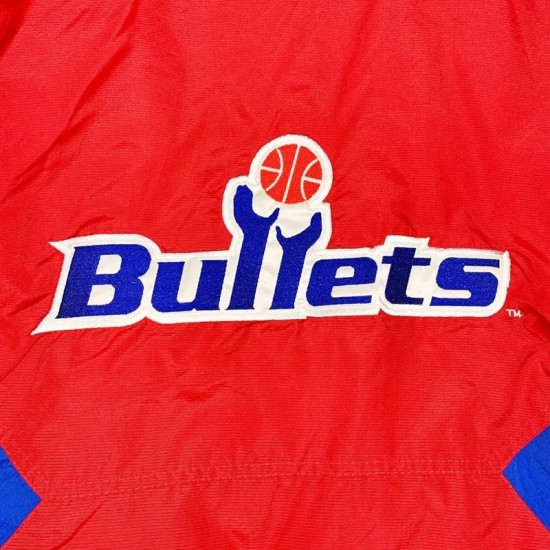 Washington Bullets Classic Breakaway Pullover Hooded Jacket