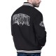Washington Capitals Blackout Corduroy Varsity Jacket Washington Capitals Blackout Corduroy Varsity Jacket