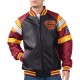 Washington Commanders G-III Faux Varsity Leather Jacket Washington Commanders G-III Faux Varsity Leather Jacket