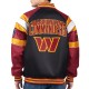 Washington Commanders G-III Faux Varsity Leather Jacket Washington Commanders G-III Faux Varsity Leather Jacket