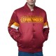 Washington Commanders Triple Option Varsity Satin Jacket