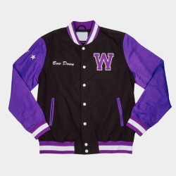 Washington Huskies Bow Down Two-Tone Bomber Jacket