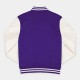Washington Huskies Purple and Off White Varsity Jacket