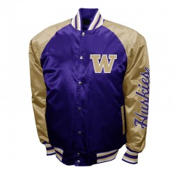 Washington Huskies The Game Purple Satin Jacket