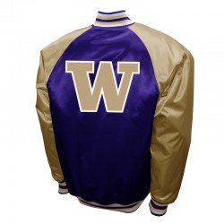 Washington Huskies The Game Purple Satin Jacket