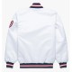 Washington Nationals Classic White Satin Jacket Washington Nationals Classic White Satin Jacket