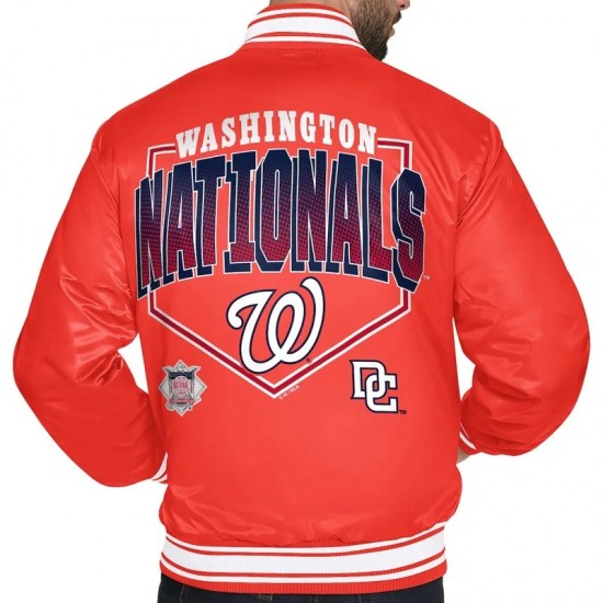 Washington Nationals Home Plate Printed Graphic Jacket