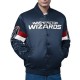 Washington Wizards Triple Option Varsity Satin Jacket