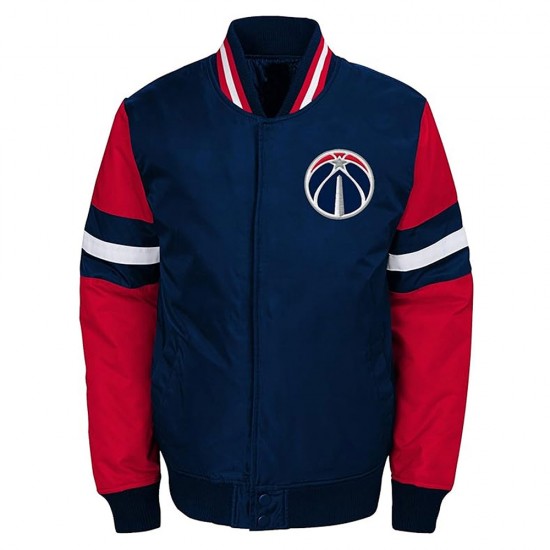 Washington Wizards Youth Legendary Varsity Jacket Washington Wizards Youth Legendary Varsity Jacket