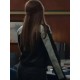 Wild Cards S02 Vanessa Morgan Black and White Leather Jacket