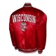 Wisconsin Badgers Club Satin Jacket