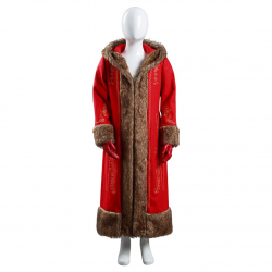 Women Christmas Movie Santa Claus Cosplay Costume Outfit Red Coat Women Christmas Movie Santa Claus Cosplay Costume Outfit Red Coat
