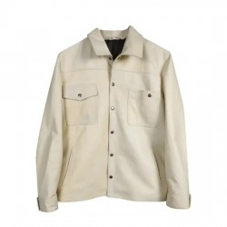 Yellowstone S05 John Dutton Cream White Cotton Jacket Yellowstone S05 John Dutton Cream White Cotton Jacket
